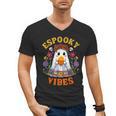 Espooky Vibes Spanish Mexican Halloween Ghost Teachers Men's V-Neck T-Shirt, trending gift Espooky Vibes Spanish Mexican Halloween Ghost Teachers Men's V-Neck T-Shirt, trending gift