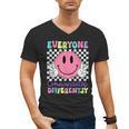 Everyone Communicates Differently Autism Awareness Teacher Men's V-Neck T-Shirt, trending gift Everyone Communicates Differently Autism Awareness Teacher Men's V-Neck T-Shirt, trending gift