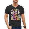 Faboolous COMPUTER TEACHER Costume This Is My Spooky Mom Dad Men's V-Neck T-Shirt, Couple Gifts, trending gift