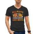 Fall In Love With Learning Autumn Pumpkin Fall Teacher Kids Men's V-Neck T-Shirt, trending gift Fall In Love With Learning Autumn Pumpkin Fall Teacher Kids Men's V-Neck T-Shirt, trending gift
