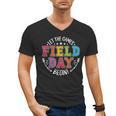Field Day 2024 Let The Games Begin Teacher Kids Girls Boys Men's V-Neck T-Shirt, trending gift Field Day 2024 Let The Games Begin Teacher Kids Girls Boys Men's V-Neck T-Shirt, trending gift