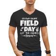 Field Day Second 2nd Grade Orange 2025 Boy Girl Teacher Men's V-Neck T-Shirt, 2nd Grade Teacher Gifts, trending gift Field Day Second 2nd Grade Orange 2025 Boy Girl Teacher Men's V-Neck T-Shirt, 2nd Grade Teacher Gifts, trending gift