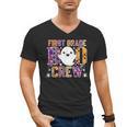 First Grade Boo Crew Teacher Student Halloween Costume Men's V-Neck T-Shirt, First Grade Teacher Gifts, trending gift First Grade Boo Crew Teacher Student Halloween Costume Men's V-Neck T-Shirt, First Grade Teacher Gifts, trending gift
