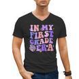 In My First Grade Era 1st Grade Girls Teacher Back To School Men's V-Neck T-Shirt, First Grade Teacher Gifts, trending gift In My First Grade Era 1st Grade Girls Teacher Back To School Men's V-Neck T-Shirt, First Grade Teacher Gifts, trending gift