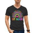 First Grade Rainbow Girls Boys Teacher Team 1st Grade Squad Men's V-Neck T-Shirt, First Grade Teacher Gifts, trending gift First Grade Rainbow Girls Boys Teacher Team 1st Grade Squad Men's V-Neck T-Shirt, First Grade Teacher Gifts, trending gift