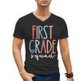 First Grade Squad 1st Grade Teacher Crew Back To School Team Men's V-Neck T-Shirt, First Grade Teacher Gifts, trending gift