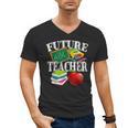 Future Teacher With Canyon And Book Teacher Men Women Girls Kids Men's V-Neck T-Shirt, Future Teacher Gifts, trending gift