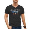 Geography Teacher Earth Day Is Where It's At For Men Women Kids Men's V-Neck T-Shirt, trending gift