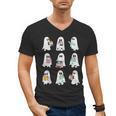Ghost Reading Books Spooky Librarian Teacher Women Men's V-Neck T-Shirt, trending gift Ghost Reading Books Spooky Librarian Teacher Women Men's V-Neck T-Shirt, trending gift