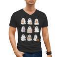 Ghost Speech Therapy Teacher Spooky Season Halloween Men's V-Neck T-Shirt, trending gift Ghost Speech Therapy Teacher Spooky Season Halloween Men's V-Neck T-Shirt, trending gift