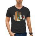 Ghosts Reading Books Teacher Halloween Librarian Boooks Men's V-Neck T-Shirt, trending gift