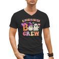 Groovy Kindergarten Boo Crew Kinder Halloween Teacher Kids Men's V-Neck T-Shirt, Groovy Teacher Gifts, trending gift