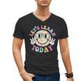 Groovy Retro Lets Learn Today Teacher Student Back To School Men's V-Neck T-Shirt, Groovy Teacher Gifts, trending gift Groovy Retro Lets Learn Today Teacher Student Back To School Men's V-Neck T-Shirt, Groovy Teacher Gifts, trending gift