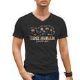 Groovy Tiny Human Tamer Floral Kindergarten Teacher Men's V-Neck T-Shirt, Groovy Teacher Gifts, trending gift Groovy Tiny Human Tamer Floral Kindergarten Teacher Men's V-Neck T-Shirt, Groovy Teacher Gifts, trending gift