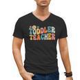 Groovy Toddler Teacher Appreciation Back To School Men's V-Neck T-Shirt, Groovy Teacher Gifts, trending gift Groovy Toddler Teacher Appreciation Back To School Men's V-Neck T-Shirt, Groovy Teacher Gifts, trending gift
