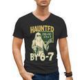 Halloween Costume Haunted By 67 Ghost Math Teacher Professor Men's V-Neck T-Shirt, trending gift Halloween Costume Haunted By 67 Ghost Math Teacher Professor Men's V-Neck T-Shirt, trending gift