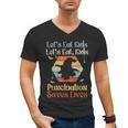 Halloween Lets Eat Kids English Teacher Costume Women Men's V-Neck T-Shirt, English Teacher Gifts, trending gift
