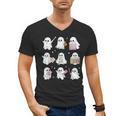 Halloween Ghost Speech Therapy SLP Fall Teacher Tee Men's V-Neck T-Shirt, trending gift Halloween Ghost Speech Therapy SLP Fall Teacher Tee Men's V-Neck T-Shirt, trending gift