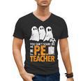 Halloween PE Teacher Shirt Can't Scare Me Men's V-Neck T-Shirt, Pe Teacher Gifts, trending gift