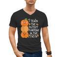 Halloween Teacher Shirt I Teach The Cutest Pumpkins In Patch Men Women Kids Men's V-Neck T-Shirt, trending gift