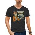 Halloween Teacher Six Seven Meme 6 7 Skeleton Spooky Costume Men's V-Neck T-Shirt, trending gift