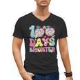 Happy 100th Day Of School 100 Days Brighter Teachers Kids Men's V-Neck T-Shirt, trending gift Happy 100th Day Of School 100 Days Brighter Teachers Kids Men's V-Neck T-Shirt, trending gift