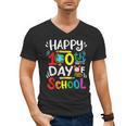 Happy 100th Day Of School 100 Days Of School Teacher Student Men's V-Neck T-Shirt, trending gift Happy 100th Day Of School 100 Days Of School Teacher Student Men's V-Neck T-Shirt, trending gift