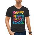 Happy 100th Day Of School Teacher Student 100 Days Tie Dye Men Women Kids Men's V-Neck T-Shirt, trending gift Happy 100th Day Of School Teacher Student 100 Days Tie Dye Men Women Kids Men's V-Neck T-Shirt, trending gift