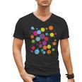 Happy Dot Day Colorful Polka Dot Art Teacher Student Kids Men's V-Neck T-Shirt, trending gift
