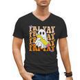 Happy Fri-Yay Friday Lovers Groovy Teacher Life Halloween Men's V-Neck T-Shirt, Groovy Teacher Gifts, trending gift Happy Fri-Yay Friday Lovers Groovy Teacher Life Halloween Men's V-Neck T-Shirt, Groovy Teacher Gifts, trending gift