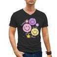 Happy To See Your Face Teacher Flower Back To School Men's V-Neck T-Shirt, trending gift Happy To See Your Face Teacher Flower Back To School Men's V-Neck T-Shirt, trending gift