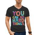 You Can Do Hard Things School Student Teachers Men's V-Neck T-Shirt, trending gift You Can Do Hard Things School Student Teachers Men's V-Neck T-Shirt, trending gift