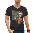 Haunted By 6-7 Six Seven 67 Math Teacher Halloween Skeleton Men's V-Neck T-Shirt, trending gift Haunted By 6-7 Six Seven 67 Math Teacher Halloween Skeleton Men's V-Neck T-Shirt, trending gift