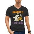 Haunted By Fractions Math Halloween Teacher Men's V-Neck T-Shirt, trending gift Haunted By Fractions Math Halloween Teacher Men's V-Neck T-Shirt, trending gift