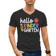 Hello Kindergarten Team Kinder Back To School Teacher Kids Men's V-Neck T-Shirt, trending gift