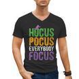 Hocus Pocus Everybody Focus Teacher Halloween Men's V-Neck T-Shirt, trending gift