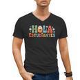 Hola Estudiantes Spanish Teacher Men's V-Neck T-Shirt, trending gift Hola Estudiantes Spanish Teacher Men's V-Neck T-Shirt, trending gift