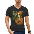HUGvyn Halloween Skeleton Six Seven 67 Meme PEMDAS Teacher Men's V-Neck T-Shirt, trending gift