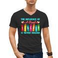 THE INFLUENCE OF A GREAT TEACHER IS NEVER ERASED Teaching For Men Women Girls Kids Men's V-Neck T-Shirt, trending gift THE INFLUENCE OF A GREAT TEACHER IS NEVER ERASED Teaching For Men Women Girls Kids Men's V-Neck T-Shirt, trending gift