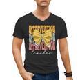 Interventionist Teacher Groovy Coquette Bow Back To School Men's V-Neck T-Shirt, Groovy Teacher Gifts, trending gift Interventionist Teacher Groovy Coquette Bow Back To School Men's V-Neck T-Shirt, Groovy Teacher Gifts, trending gift