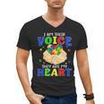I Am Their Voice They Are My Heart Autism Awareness Teacher Men's V-Neck T-Shirt, trending gift I Am Their Voice They Are My Heart Autism Awareness Teacher Men's V-Neck T-Shirt, trending gift