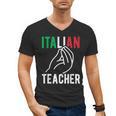 Italian Teacher Italy Italia Back To School First Day Men's V-Neck T-Shirt, trending gift Italian Teacher Italy Italia Back To School First Day Men's V-Neck T-Shirt, trending gift