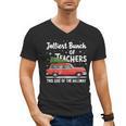 Jolliest Bunch Of Teachers This Side Of The Hallway Xmas PJ Men's V-Neck T-Shirt, trending gift
