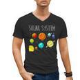 Kids Solar Systems Cute Planets Space Science Teacher School Men's V-Neck T-Shirt, Science Teacher Gifts, trending gift