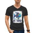 Be Kind Rainbow Fish Teacher Life Back To School Teaching Men Women Men's V-Neck T-Shirt, trending gift Be Kind Rainbow Fish Teacher Life Back To School Teaching Men Women Men's V-Neck T-Shirt, trending gift