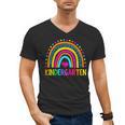 Kindergarten Rainbow Girls Boys Teacher First Day Of School Men's V-Neck T-Shirt, trending gift