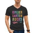 KINDERGARTEN ROCKS Teacher Crew Rock Star Kinder Team Men's V-Neck T-Shirt, trending gift