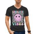 Kindergarten Vibes First Day Of School Kindergarten Teacher Men's V-Neck T-Shirt, trending gift Kindergarten Vibes First Day Of School Kindergarten Teacher Men's V-Neck T-Shirt, trending gift