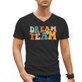 Last Day Of School Back To School Dream-Team Teacher Kids Men's V-Neck T-Shirt, trending gift Last Day Of School Back To School Dream-Team Teacher Kids Men's V-Neck T-Shirt, trending gift