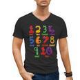 Learning Math Numbers Counting Back To School Teacher For Men Women Girls Kids Men's V-Neck T-Shirt, trending gift Learning Math Numbers Counting Back To School Teacher For Men Women Girls Kids Men's V-Neck T-Shirt, trending gift